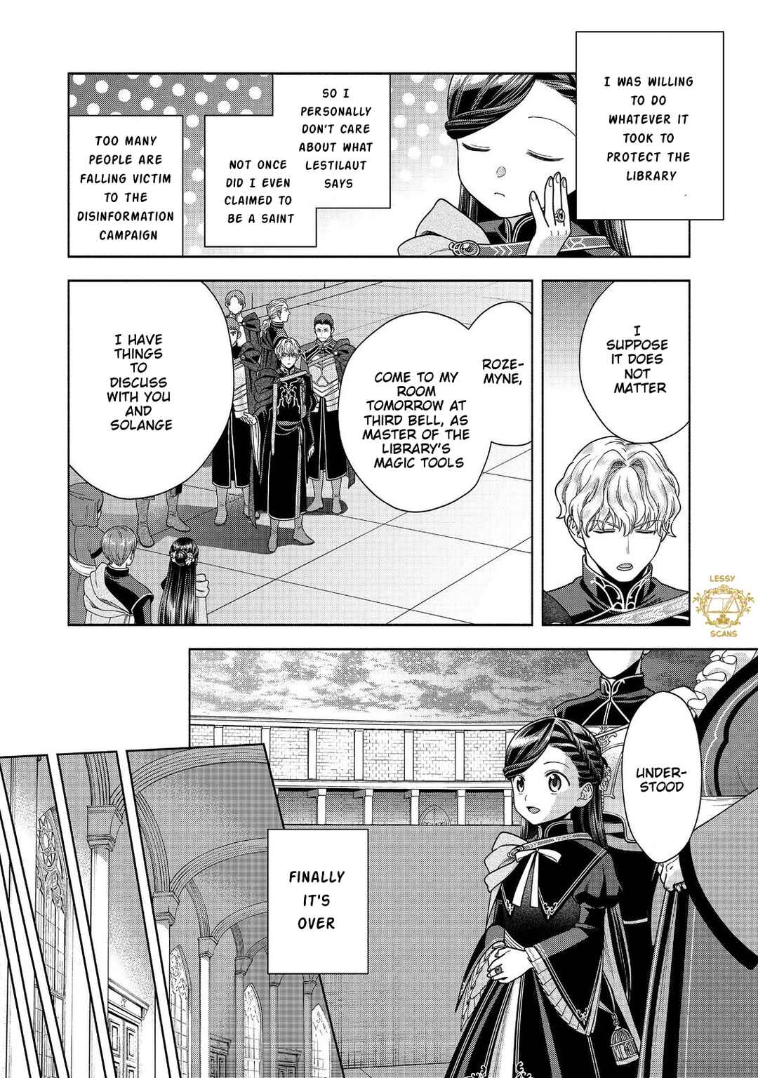 Honzuki no Gekokujou: Shisho ni Naru tame ni wa Shudan o Erandeiraremasen—Dai-4 Bu: Kizokuin no Toshokan o Sukuitai! Chapter 30 - Page 29