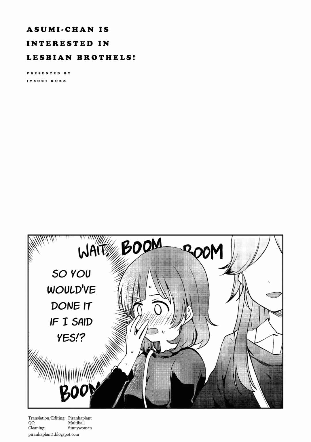 Asumi-chan wa Les Fuuzoku ni Kyoumi ga Arimasu! Chapter 4 - Page 29