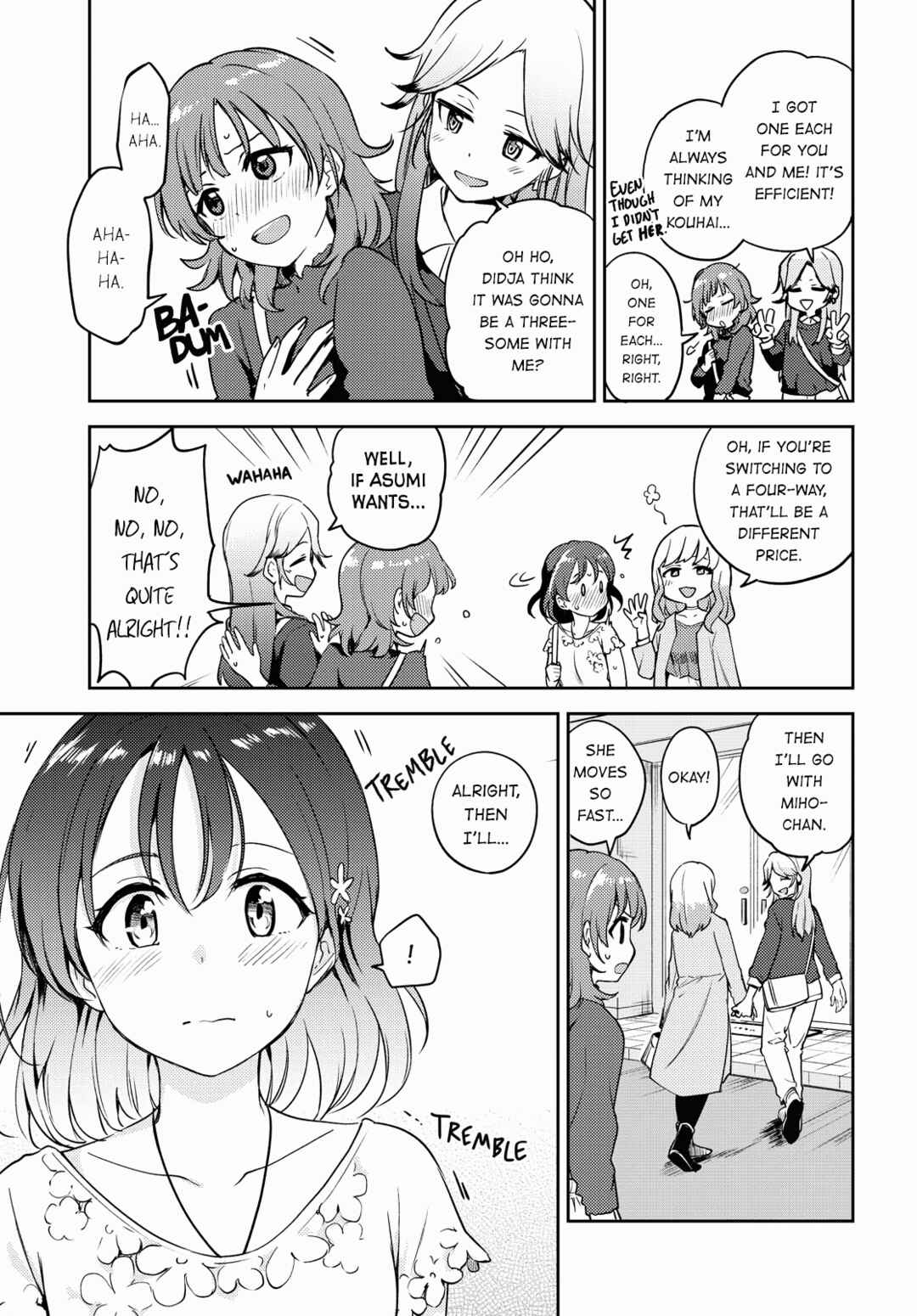 Asumi-chan wa Les Fuuzoku ni Kyoumi ga Arimasu! Chapter 4 - Page 3