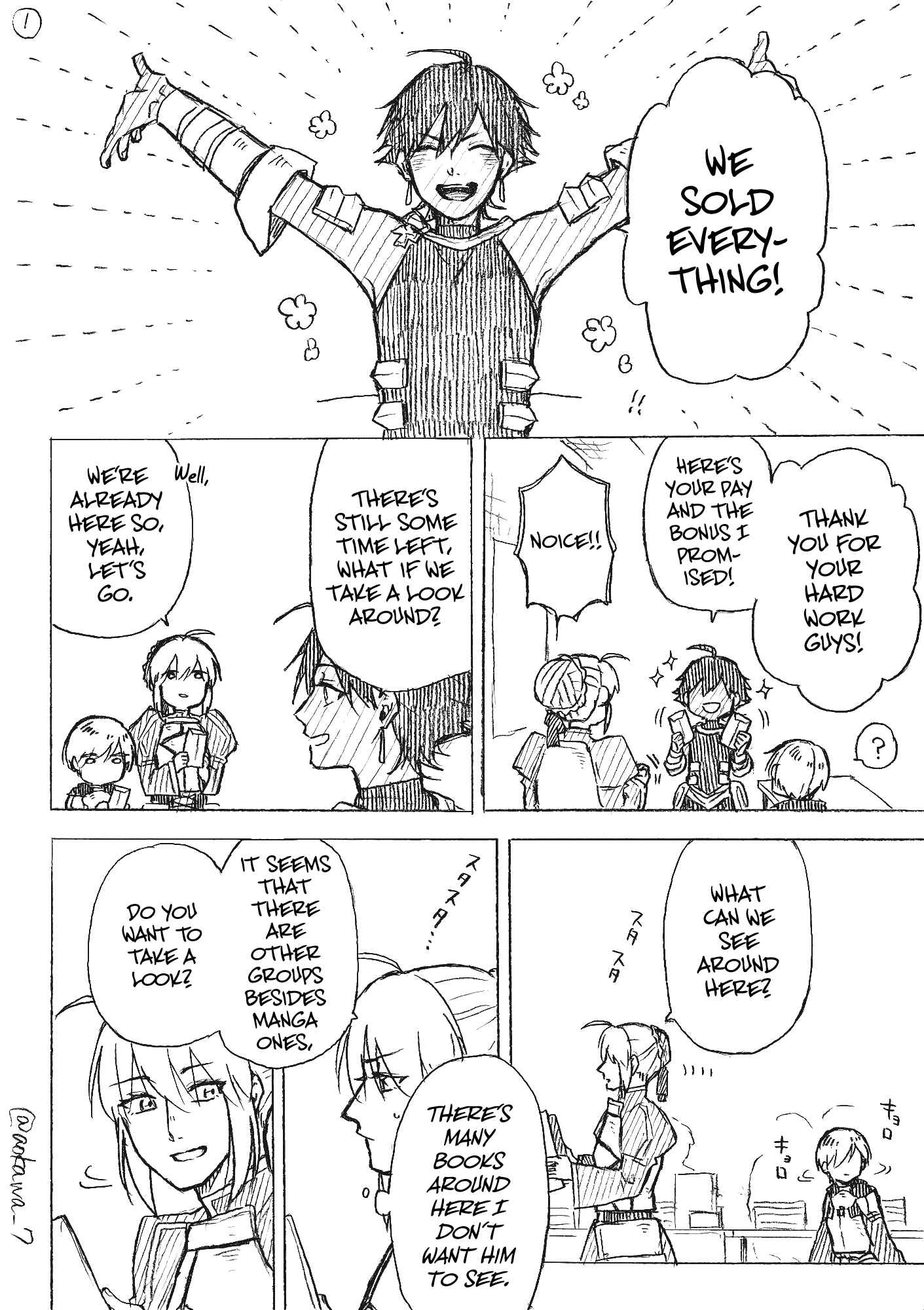 Josou Cosplayer ni Otouto ga Dekiru Manga Chapter 4.2 - Page 1