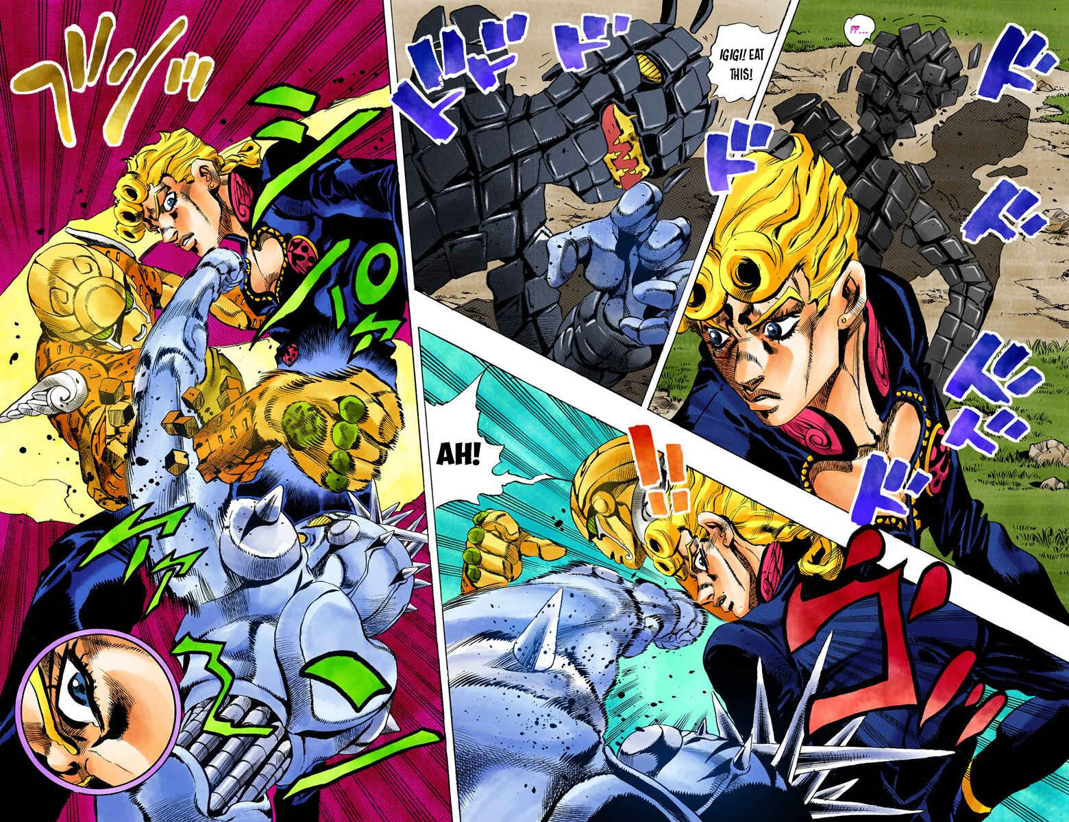 JoJo no Kimyou na Bouken: Part 5 - Ougon no Kaze Color-ban Chapter 66 - Page 11