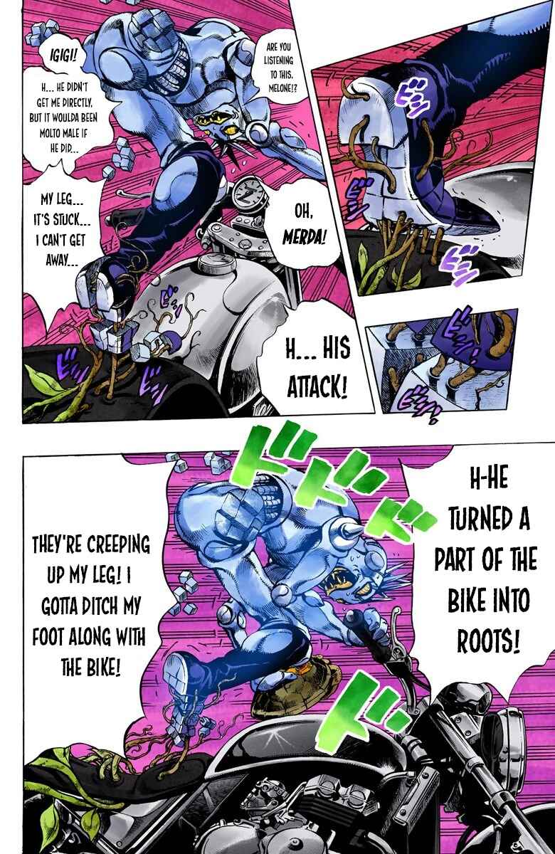 JoJo no Kimyou na Bouken: Part 5 - Ougon no Kaze Color-ban Chapter 66 - Page 4