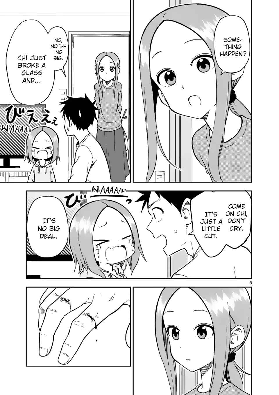 Karakai Jouzu no (Moto) Takagi-san Chapter 176 - Page 3