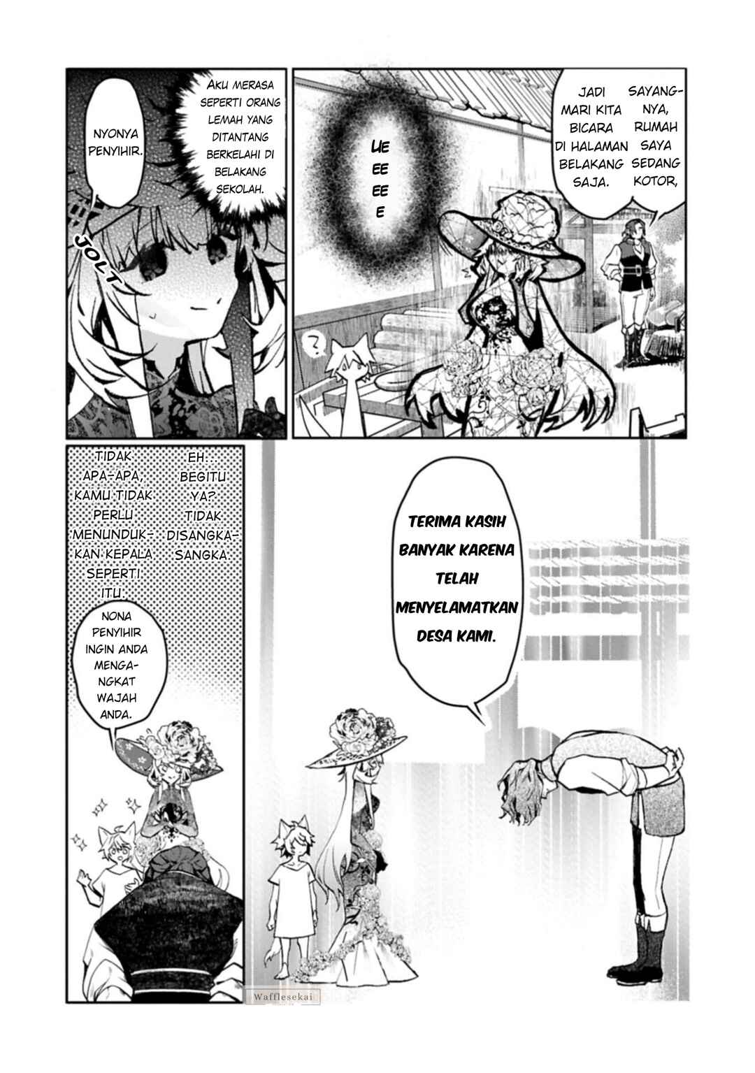 Mandragora tte Baretara Toubatsu desu ka?: Hana no Majo no Hohoemi wa Kanchigai no Tane o Maku Chapter 4.1 - Page 22