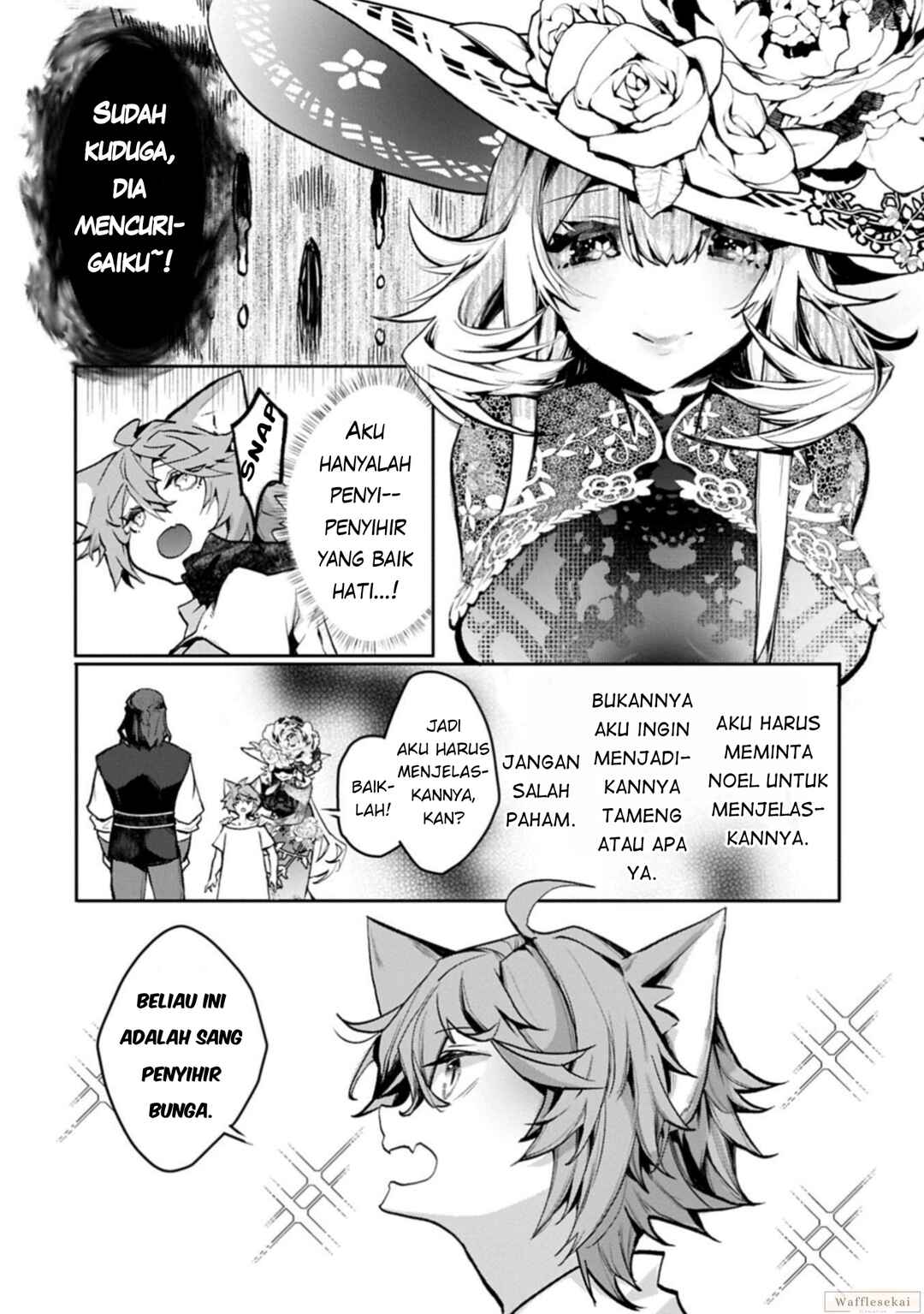 Mandragora tte Baretara Toubatsu desu ka?: Hana no Majo no Hohoemi wa Kanchigai no Tane o Maku Chapter 4.1 - Page 24