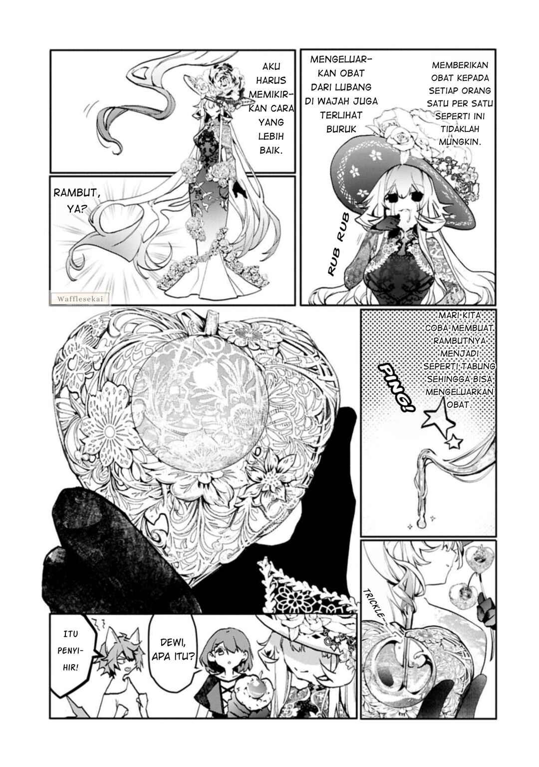 Mandragora tte Baretara Toubatsu desu ka?: Hana no Majo no Hohoemi wa Kanchigai no Tane o Maku Chapter 4.1 - Page 7