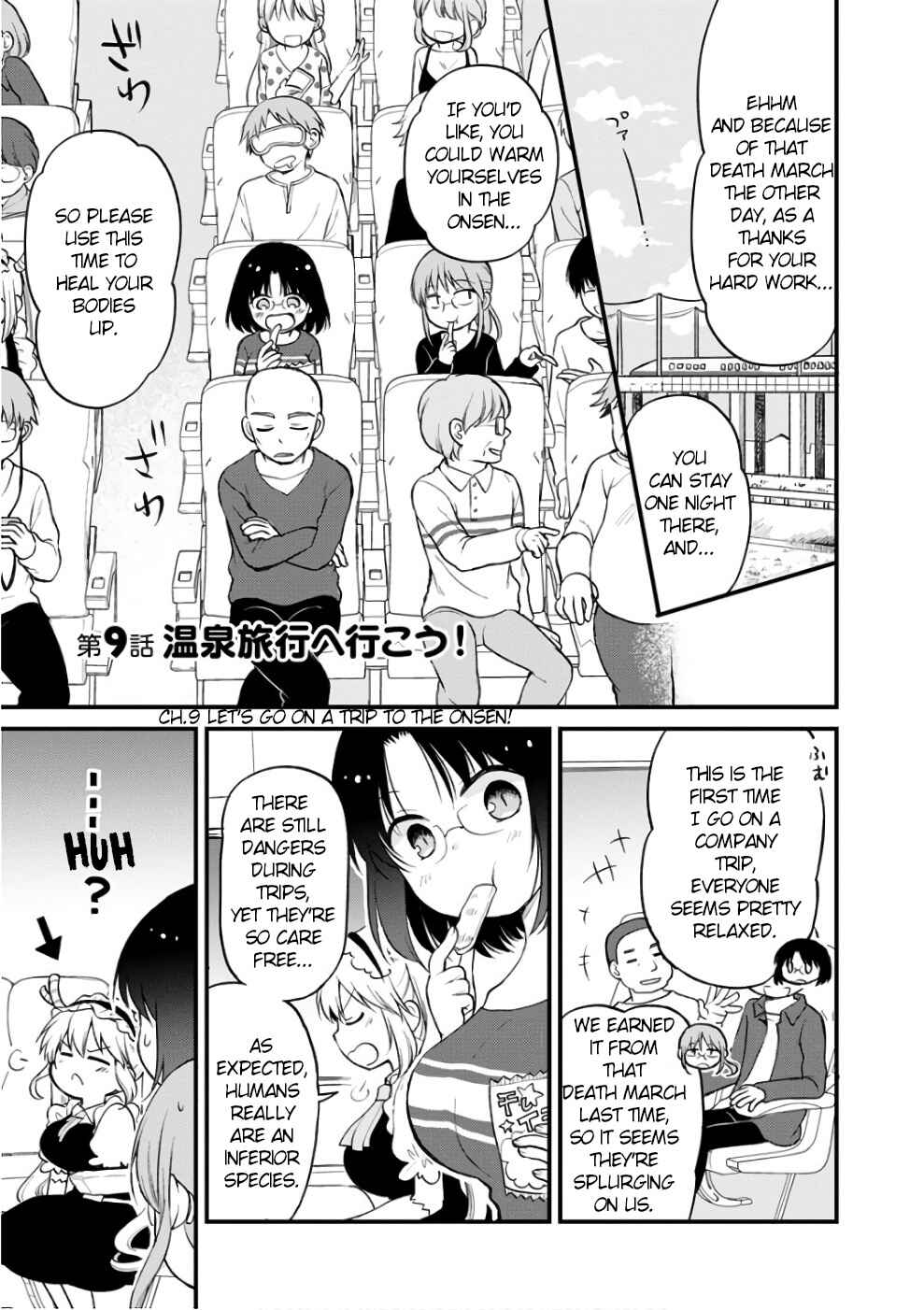 Kobayashi-san Chi no Maid Dragon - Elma OL Nikki Chapter 9 - Page 1