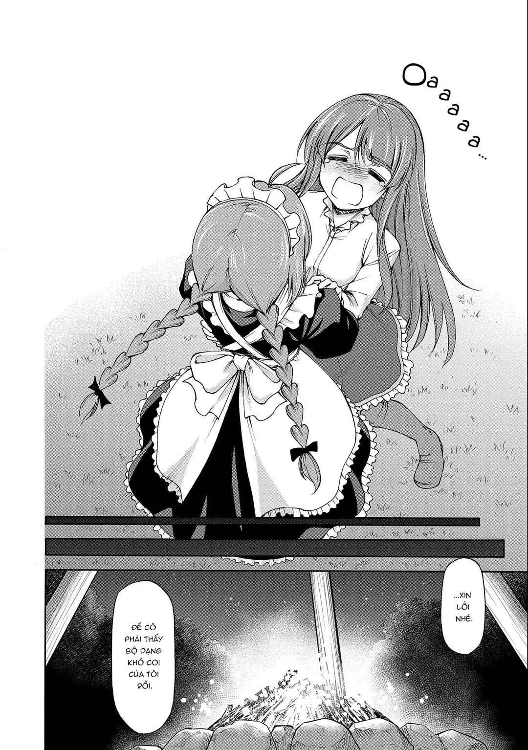 Maid nara Touzen desu. ~Nureginu wo Kiserareta Bannou Maid-san wa Tabi ni Deru Koto ni shimashita.~ Chapter 2 - Page 9