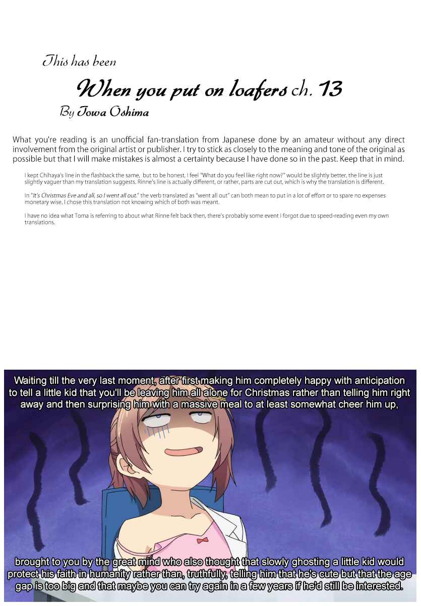Kimi ga Loafer wo Haitara Chapter 13 - Page 37