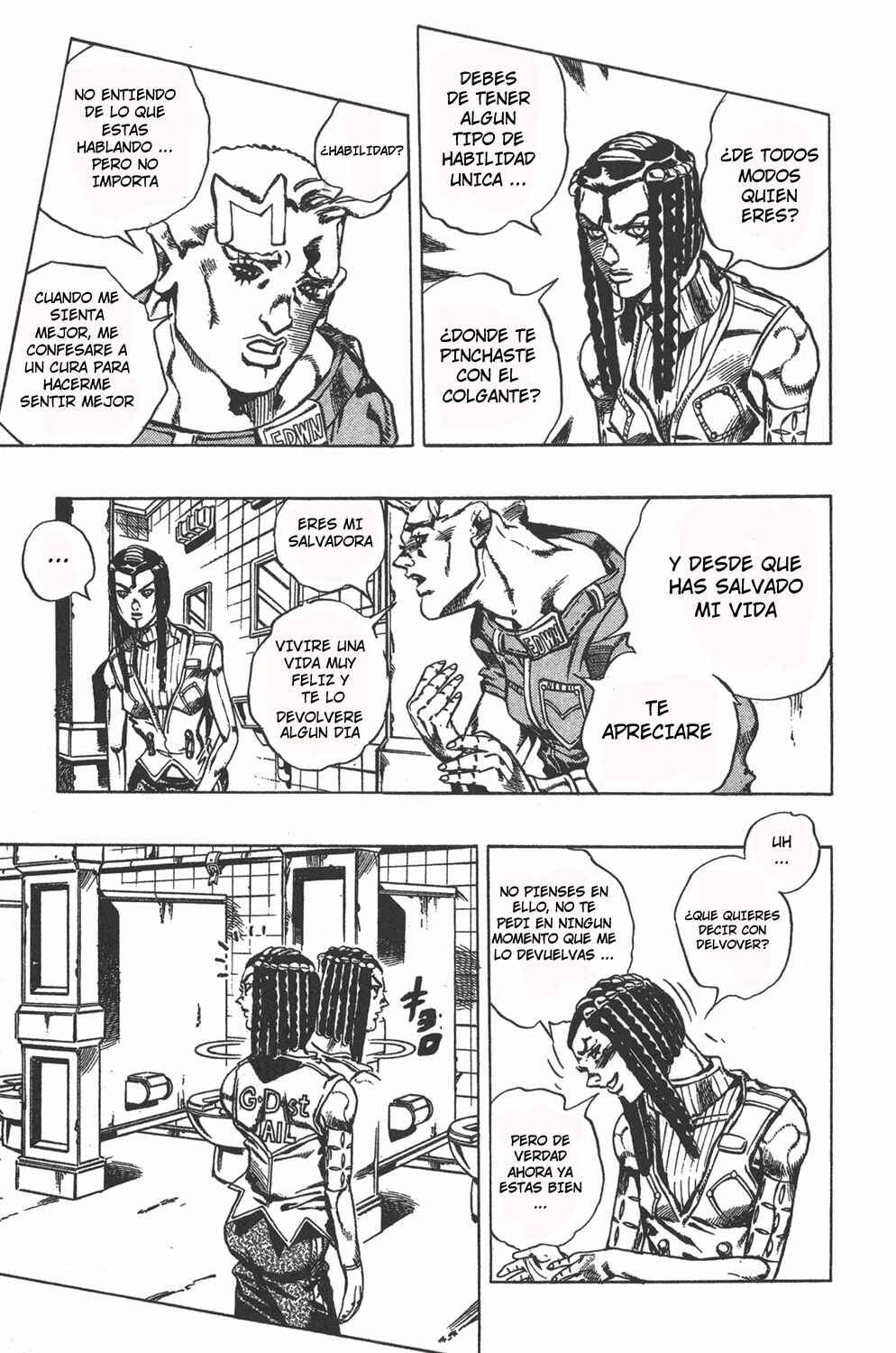 JoJo no Kimyou na Bouken: Part 6 - Stone Ocean Chapter 24 - Page 12