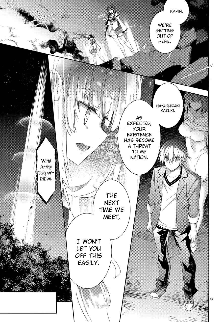 Magika no Kenshi to Shoukan Maou Chapter 53 - Page 10