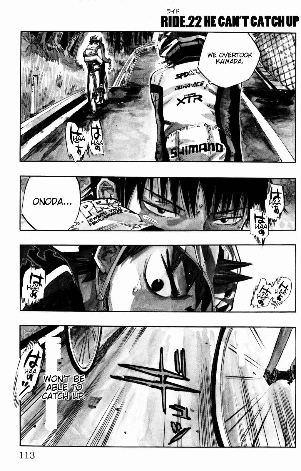 Yowamushi Pedal Chapter 22 - Page 1