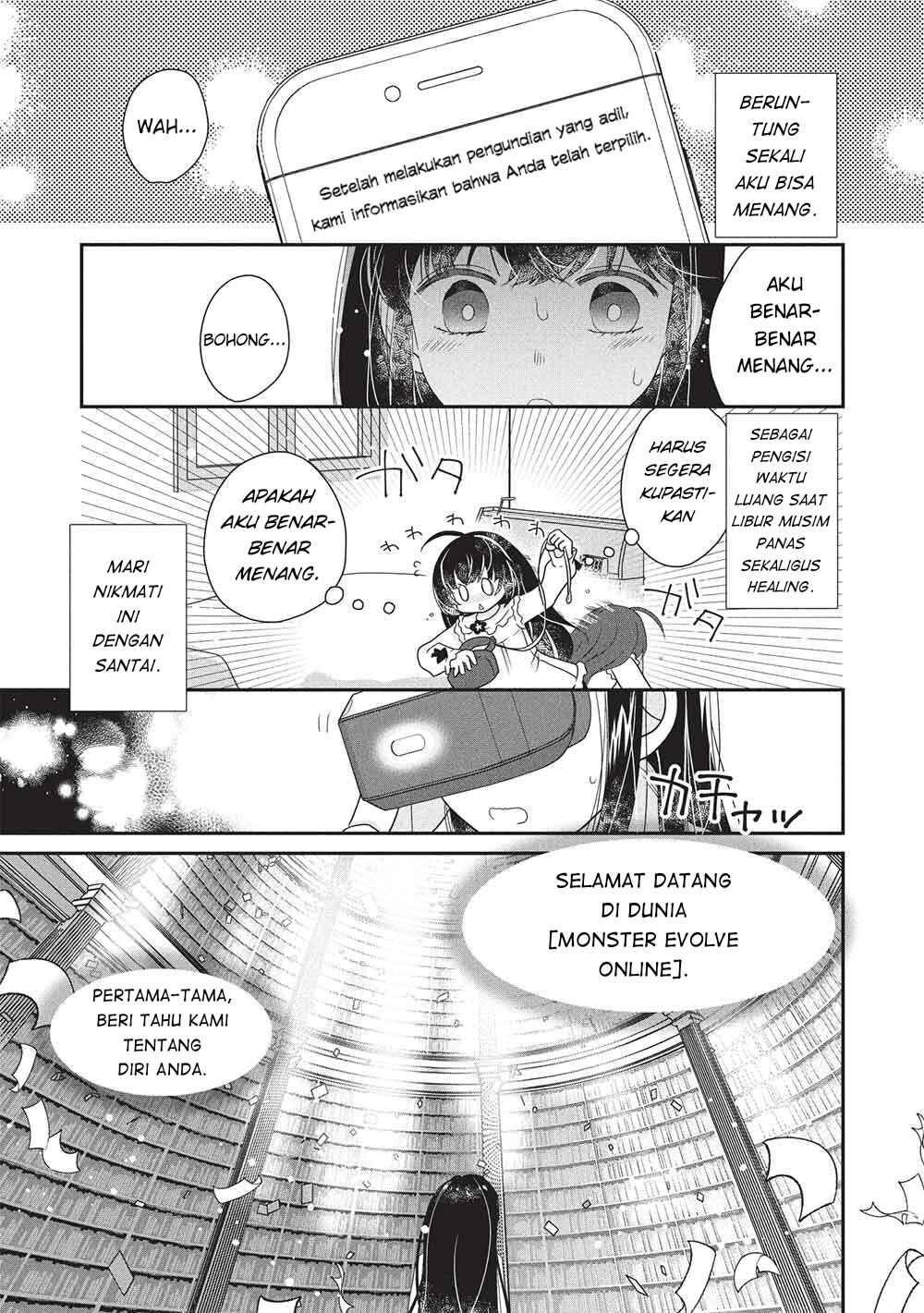 Slime Master-chan no VRMMO Chapter 1 - Page 1
