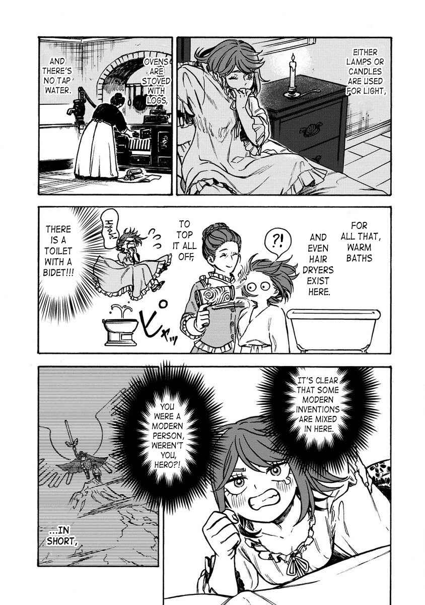 Onna Chara de Isekai Teni shite Cheatppoi kedo Zako Chara na no de Medatazu Heiwa na Shomin wo Mezashimasu! Chapter 2.2 - Page 12