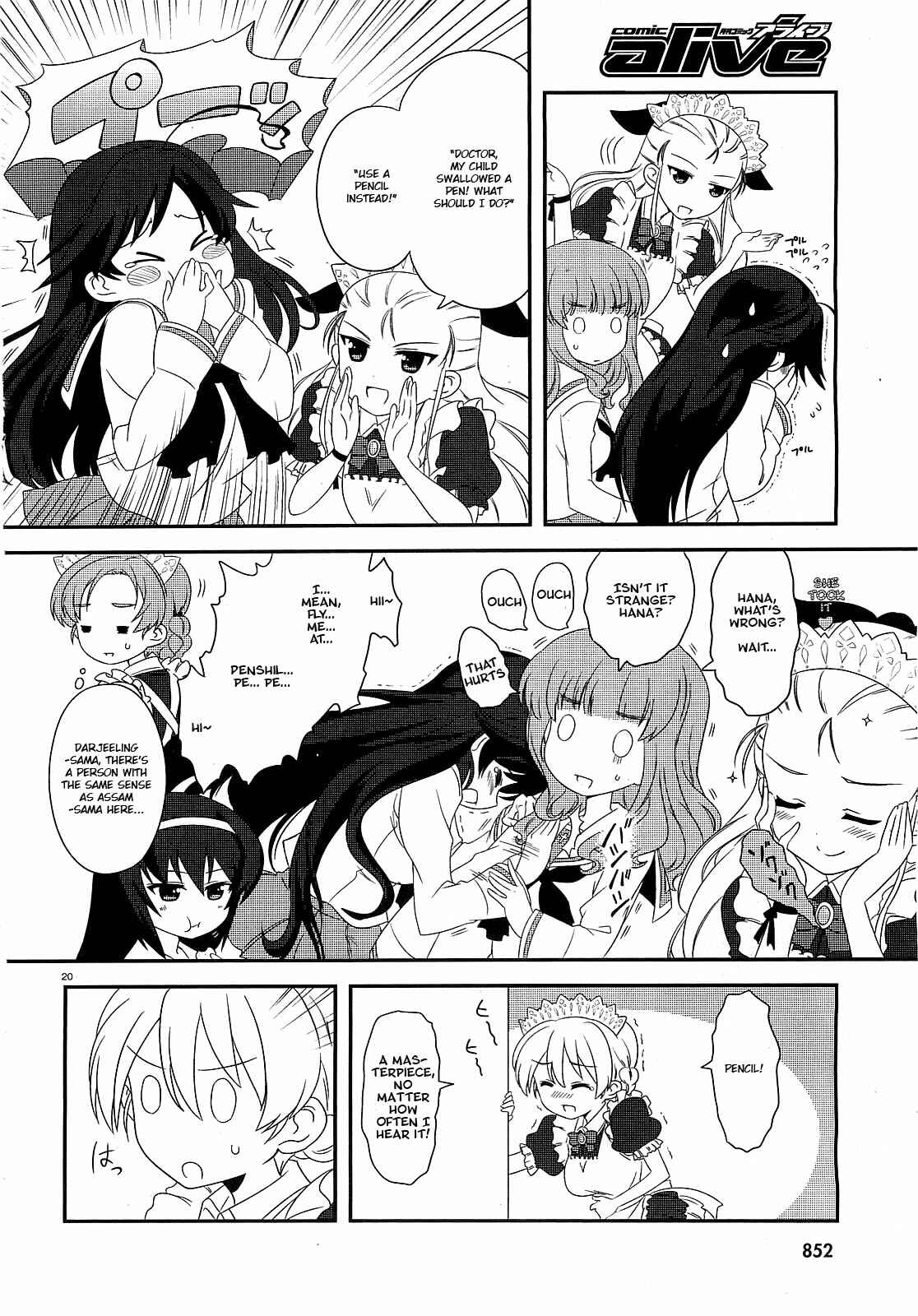 GIRLS und PANZER - Motto Love Love Sakusen desu! Chapter 5 - Page 20