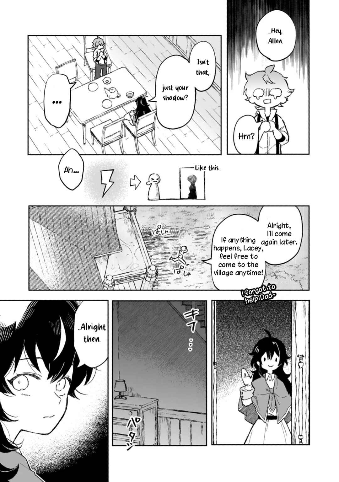 Akatsuki no Majo Lacey wa Jiyuu ni Ikitai: Maou Toubatsu o Oeta node, Nonbiri Omise o Hirakimasu Chapter 7 - Page 7