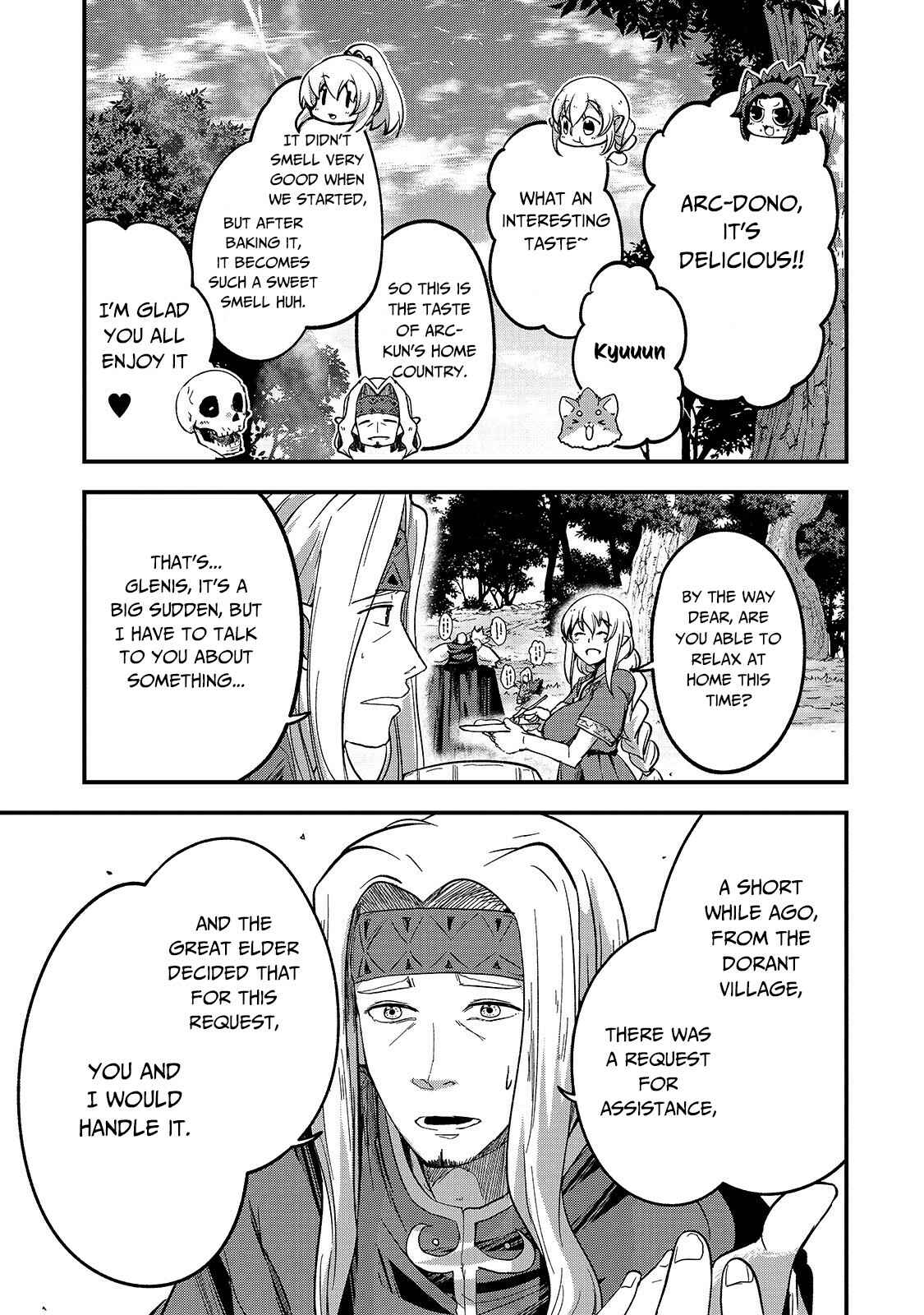 Gaikotsu Kishi-sama, Tadaima Isekai e Odekake-chuu Chapter 34 - Page 14