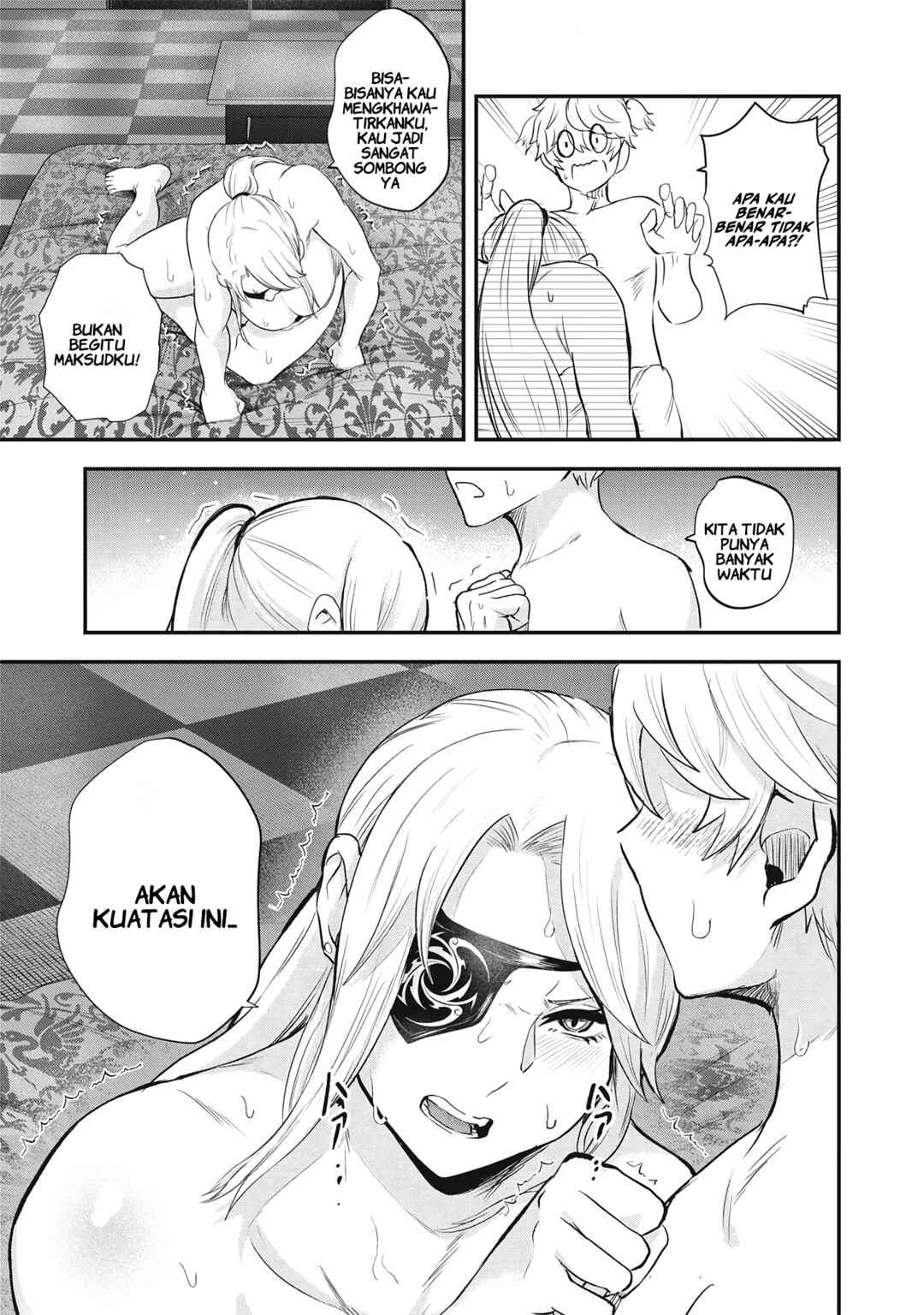 Sei-jun Ecstasy: XXX Shinai to Derarenai Heya de Mazoku o Buttaoshimasu Chapter 20 - Page 9