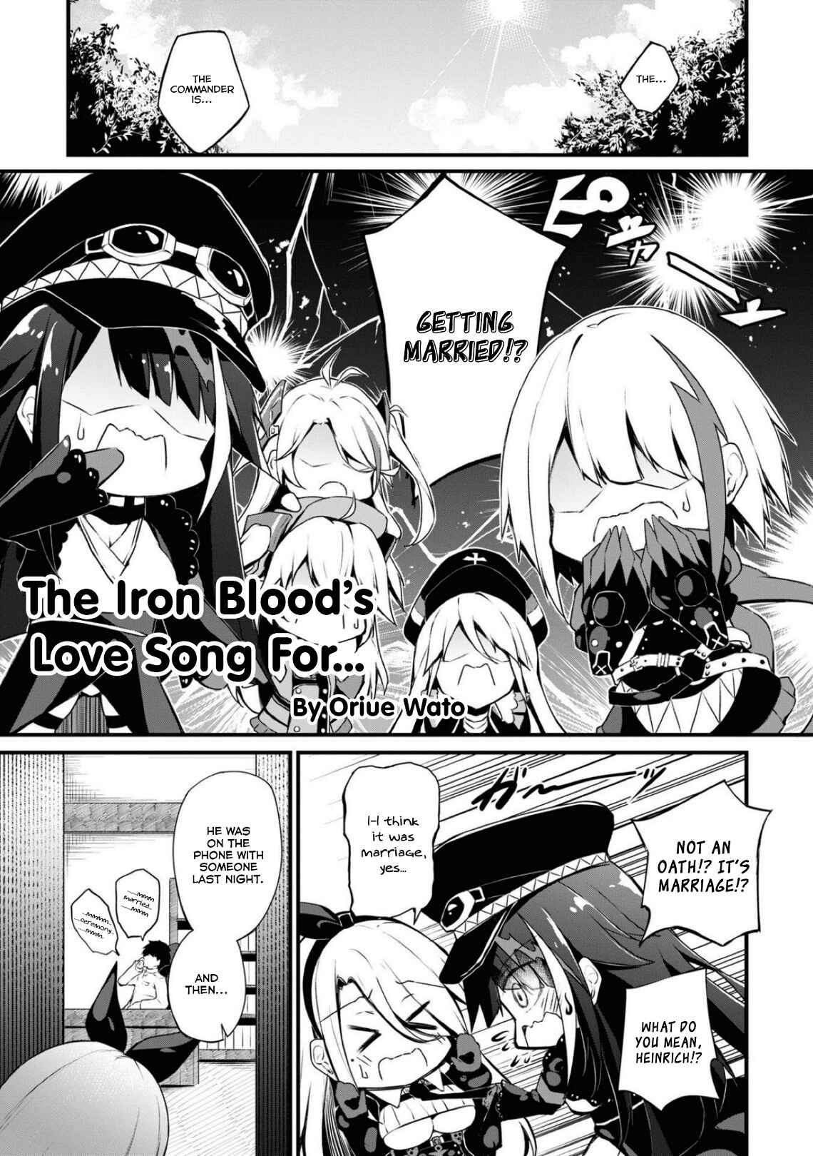 Azur Lane Comic Anthology Breaking!! Chapter 83 - Page 1