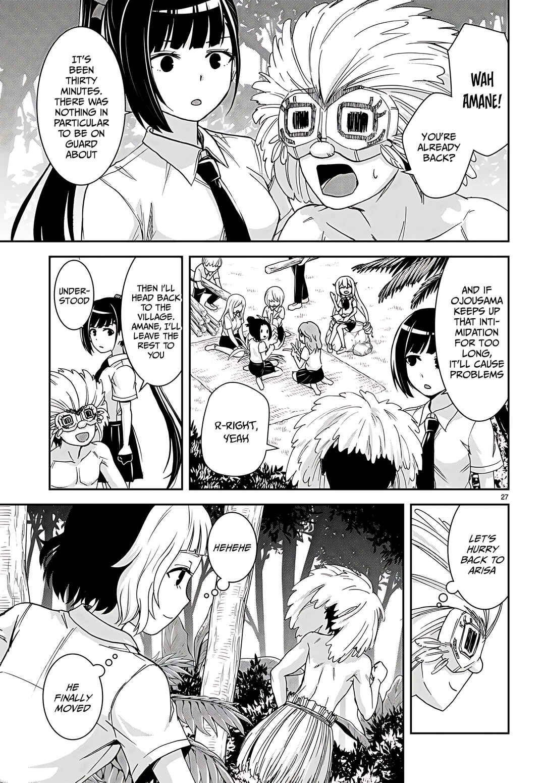 Isekai Yurutto Survival Seikatsu ~Gakkou no Minna to Isekai no Mujintou ni Tenishitakedo Ore Dake Rakushou desu~ Chapter 35 - Page 28