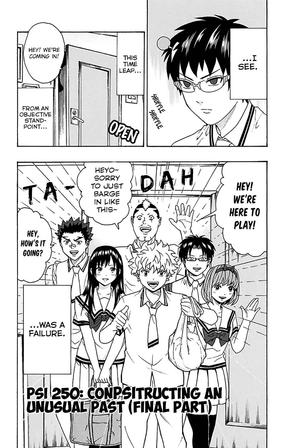 The Disastrous Life of Saiki K. Chapter 250 - Page 3