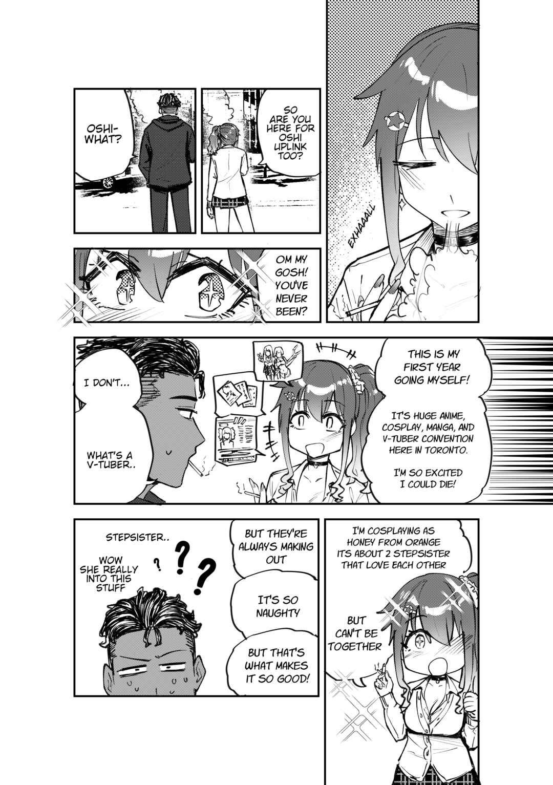 My First GF Is Everyone's Oshi Chapter 1 - Page 9