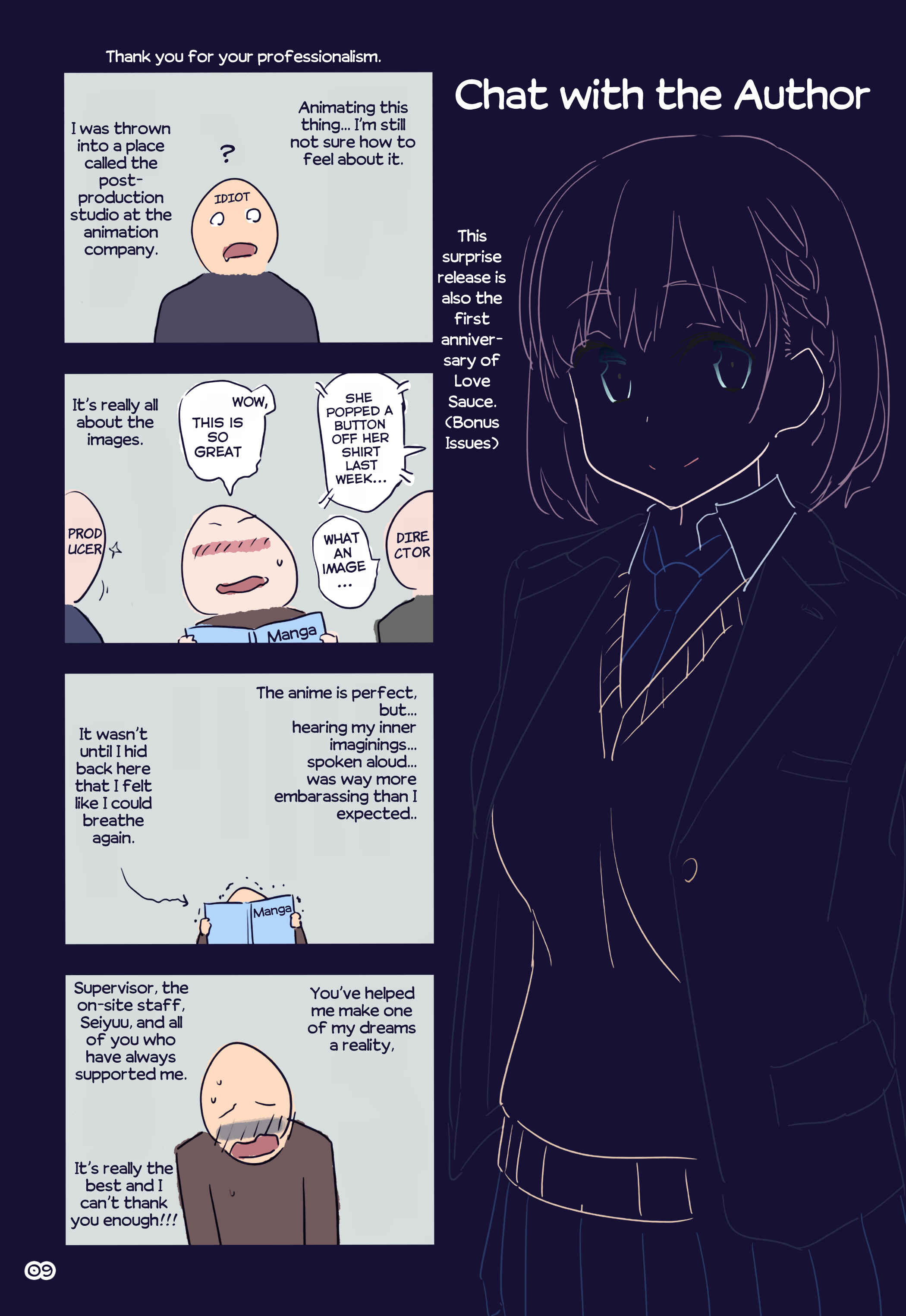 Getsuyoubi no Tawawa (Twitter Webcomic) (Fan Colored) Chapter 10 - Page 9