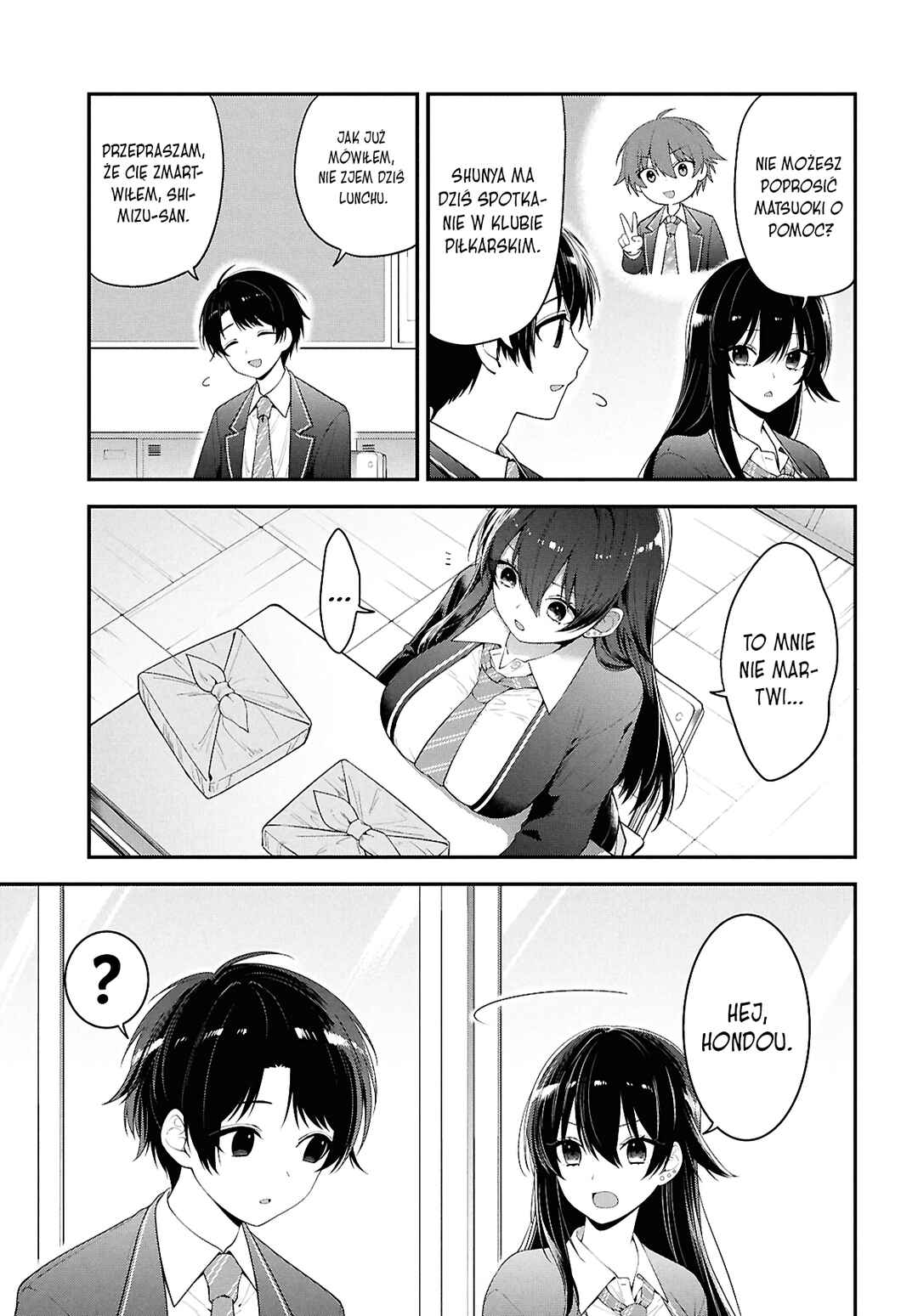 Tonari no Seki no Yankee Shimizu-san ga Kami wo Kuroku Sometekita Chapter 3 - Page 17