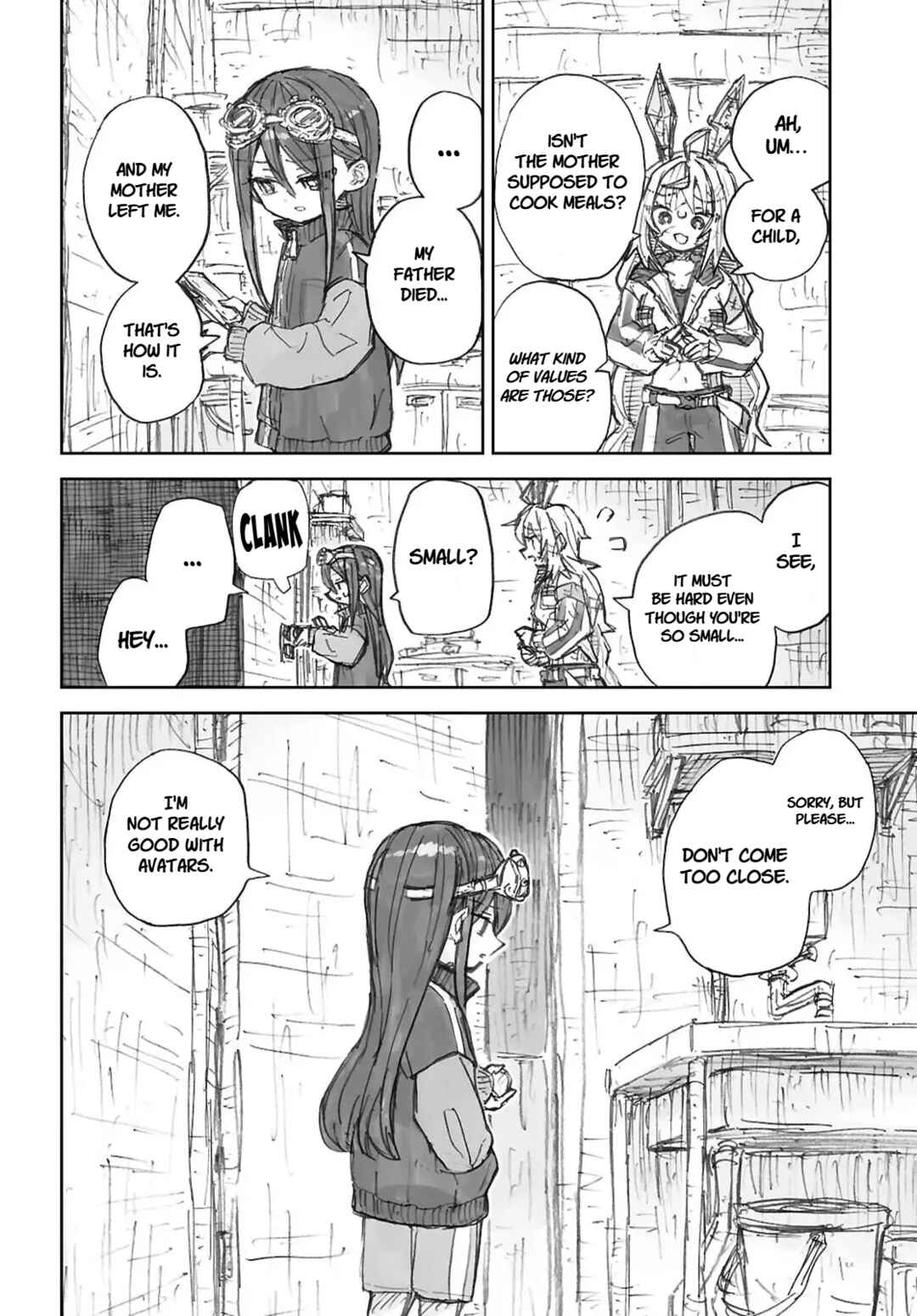 Zangai Shoujo, Kirakira na Sekai no Soko Chapter 1 - Page 12