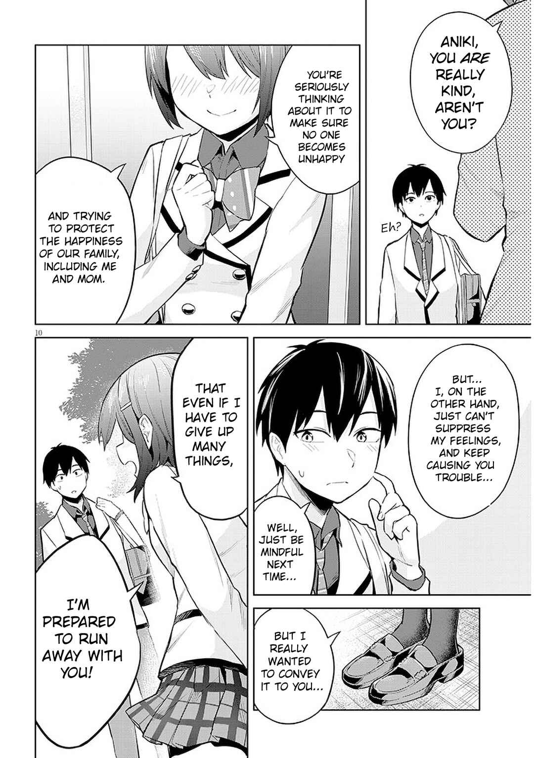 Jitsu wa Imouto deshita. ~Saikin Dekita Giri no Otouto no Kyorikan ga Yatara Chikai Wake~ Chapter 11 - Page 10
