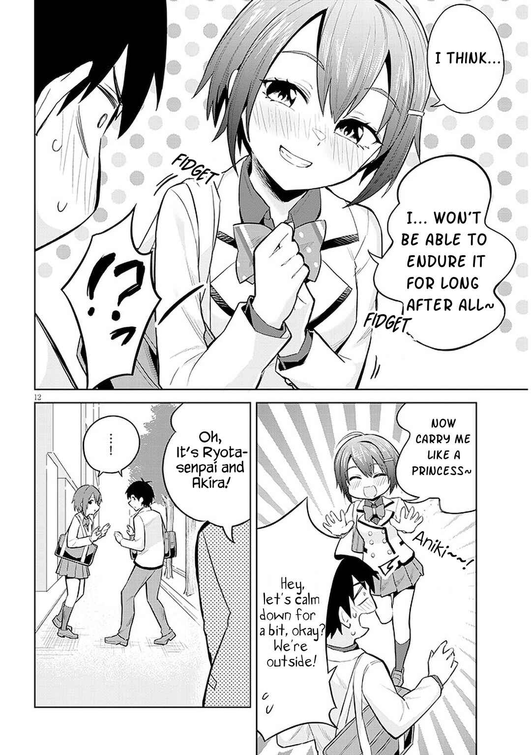 Jitsu wa Imouto deshita. ~Saikin Dekita Giri no Otouto no Kyorikan ga Yatara Chikai Wake~ Chapter 11 - Page 12