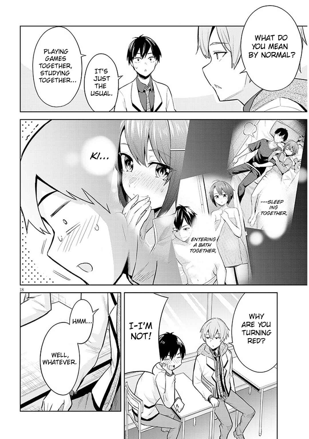 Jitsu wa Imouto deshita. ~Saikin Dekita Giri no Otouto no Kyorikan ga Yatara Chikai Wake~ Chapter 11 - Page 18