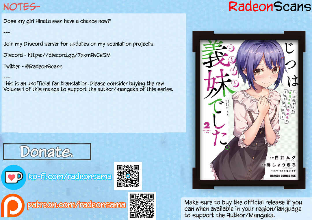 Jitsu wa Imouto deshita. ~Saikin Dekita Giri no Otouto no Kyorikan ga Yatara Chikai Wake~ Chapter 11 - Page 35