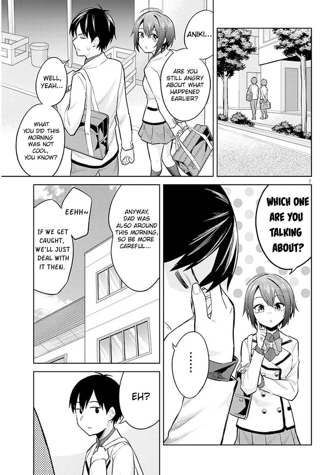 Jitsu wa Imouto deshita. ~Saikin Dekita Giri no Otouto no Kyorikan ga Yatara Chikai Wake~ Chapter 11 - Page 7