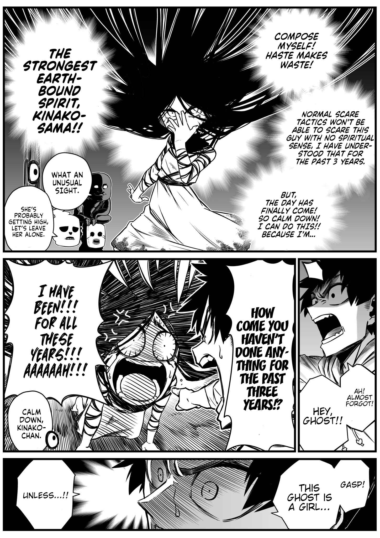 The Strongest Earthbound Spirit and the Guy With No Spiritual Sense Chapter 7 - Page 1