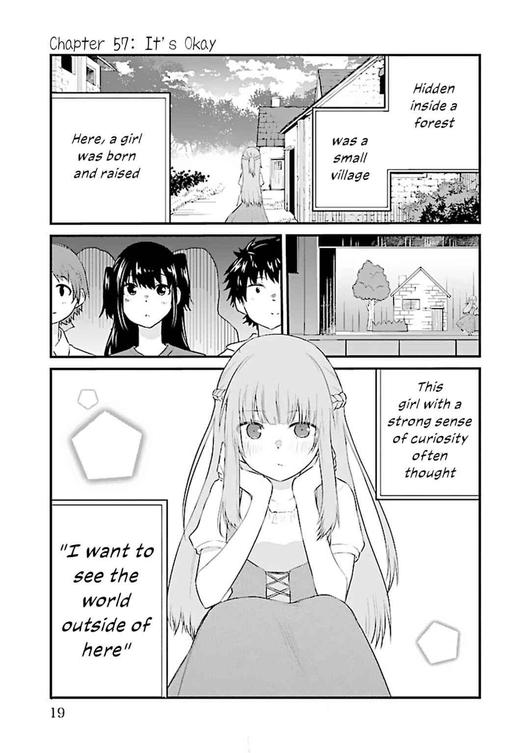 Koe ga dasenai Shoujo wa "Kanojo ga Yasashisugiru" to Omotte iru Chapter 57 - Page 1
