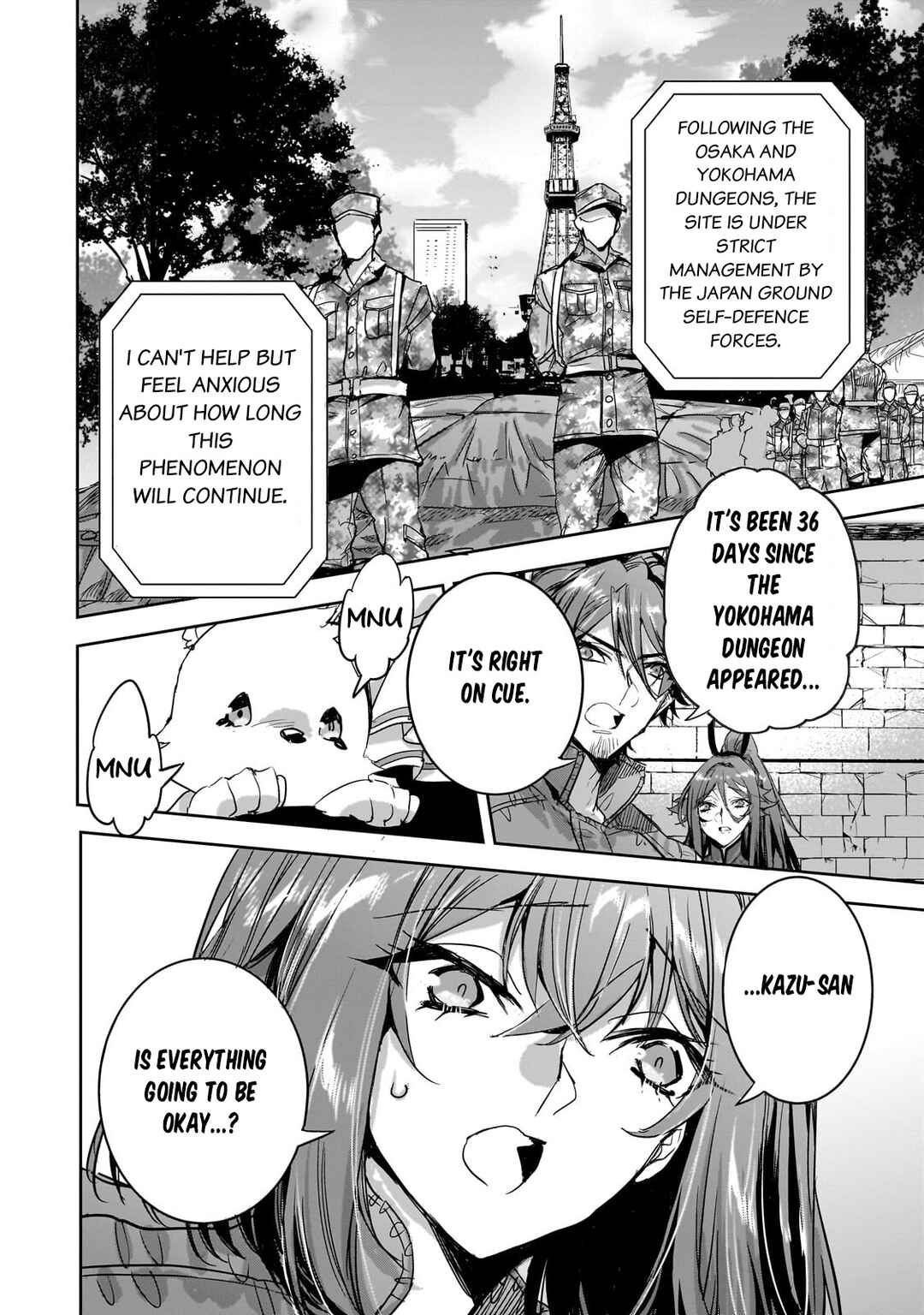 Dungeon Busters ~Chuunen Otoko desu ga Niwa ni Dungeon ga Shutsugen shita node Sekai wo Sukuimasu~ Chapter 12 - Page 24