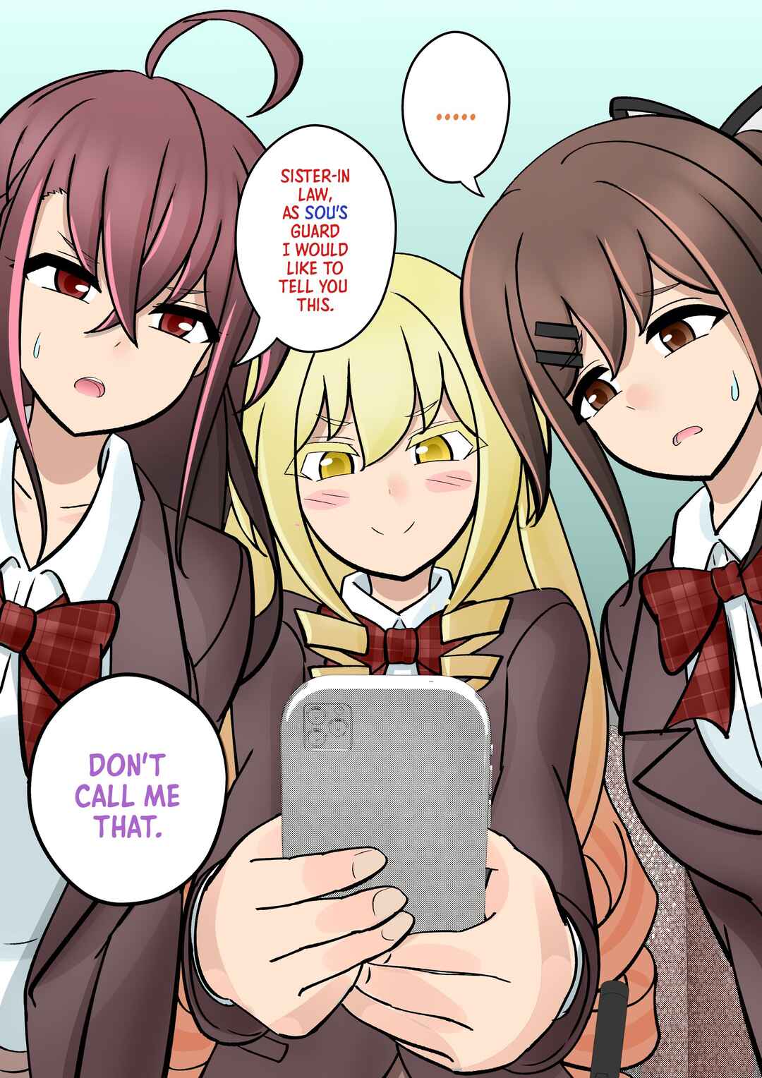 Danjo-hi 1:39 no Heikou Sekai wa Omoi no Hoka Futsuu (Fan Colored) Chapter 126 - Page 6