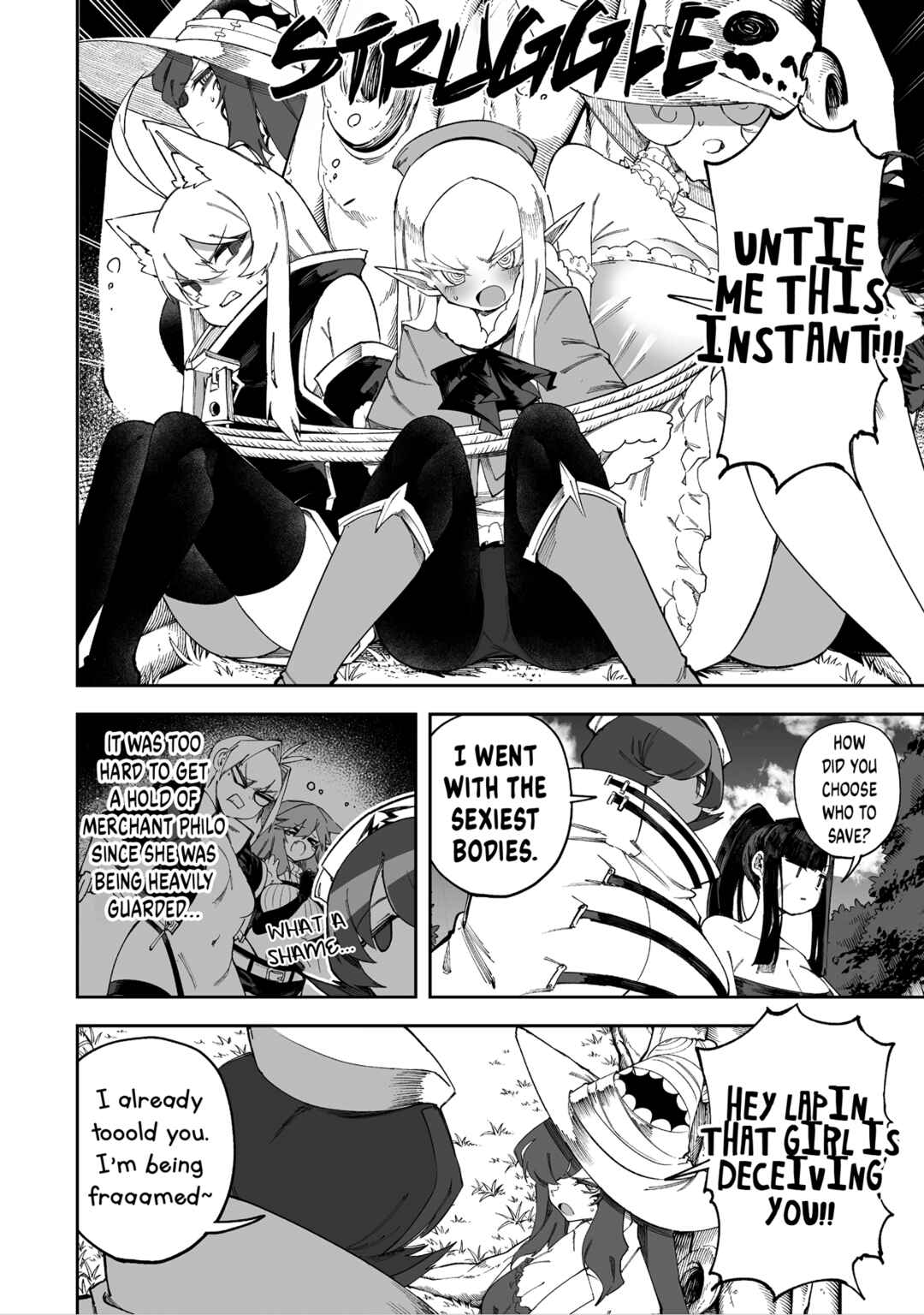 Shiboritoranaide, Onna Shounin-san!! Chapter 64 - Page 2