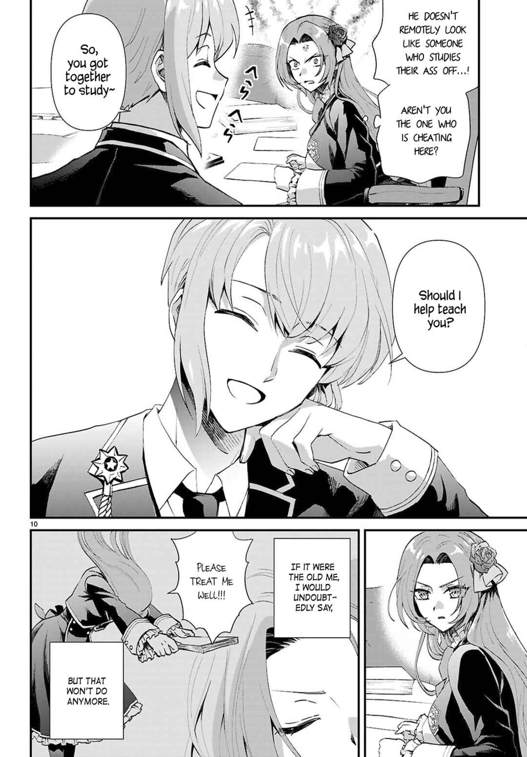 Danshi Koukousei, Otome Game no Akuyaku Reijou ni Tensei Suru. Chapter 15 - Page 10