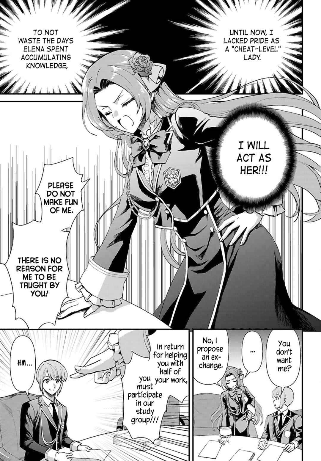 Danshi Koukousei, Otome Game no Akuyaku Reijou ni Tensei Suru. Chapter 15 - Page 11