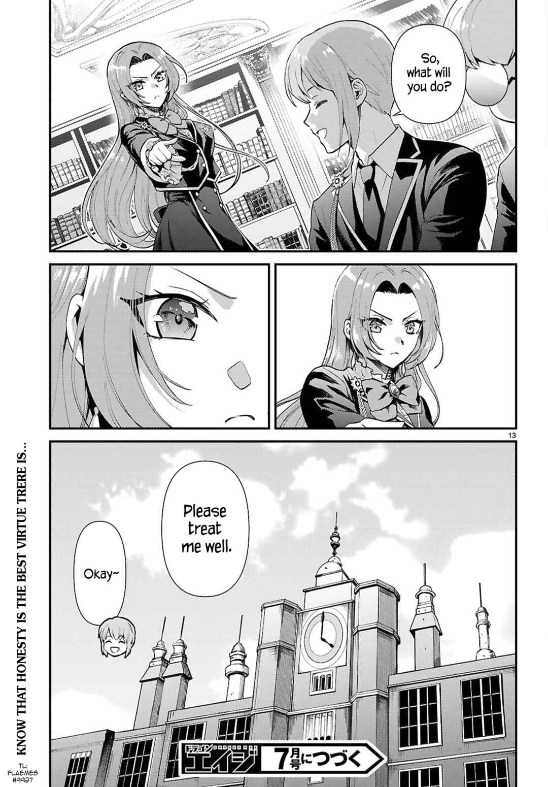 Danshi Koukousei, Otome Game no Akuyaku Reijou ni Tensei Suru. Chapter 15 - Page 13