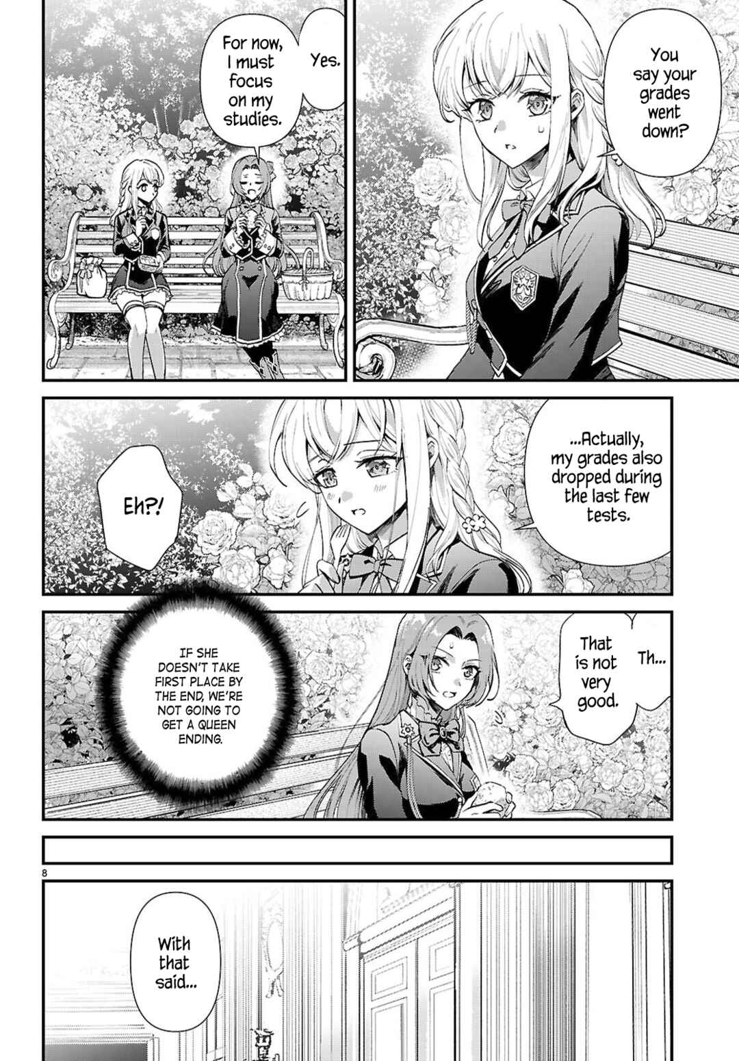 Danshi Koukousei, Otome Game no Akuyaku Reijou ni Tensei Suru. Chapter 15 - Page 8
