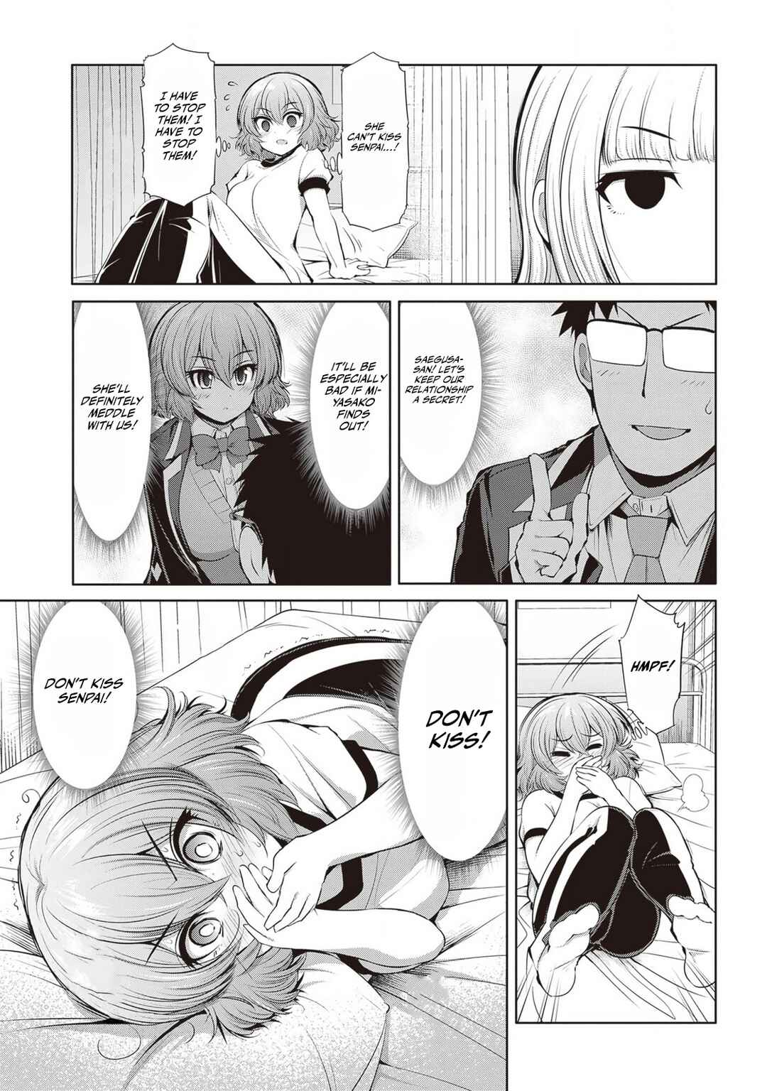 Saegusa-san wa Megane-senpai to Koi wo Egaku Chapter 7 - Page 13