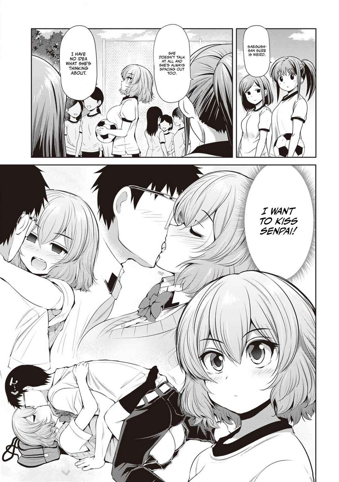 Saegusa-san wa Megane-senpai to Koi wo Egaku Chapter 7 - Page 3