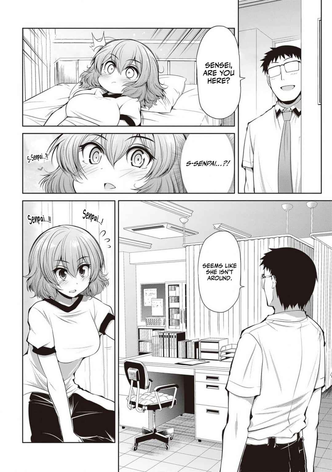 Saegusa-san wa Megane-senpai to Koi wo Egaku Chapter 7 - Page 8