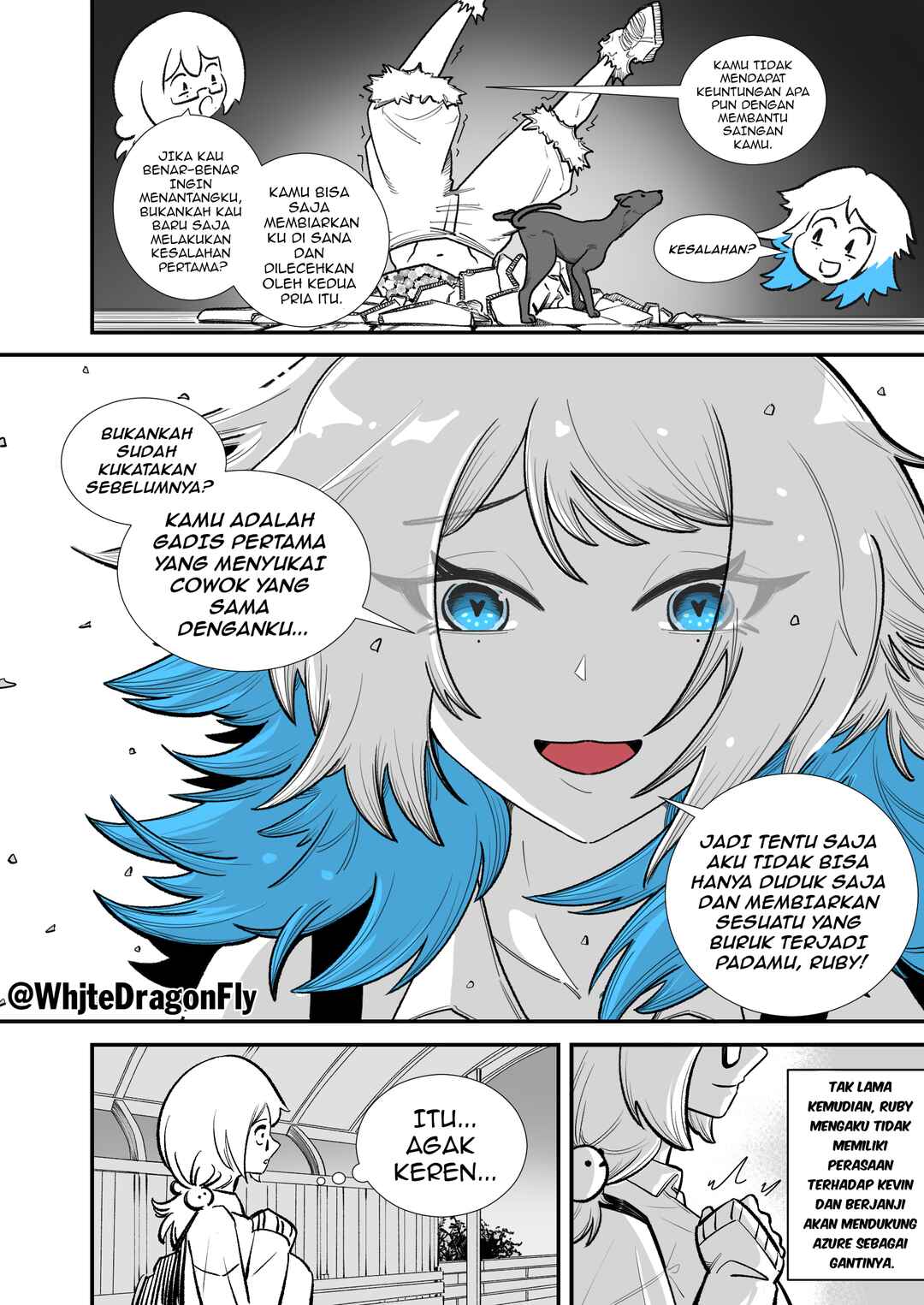 Azure Wants to Turn Me into the Ideal BF Chapter 12 - Page 4