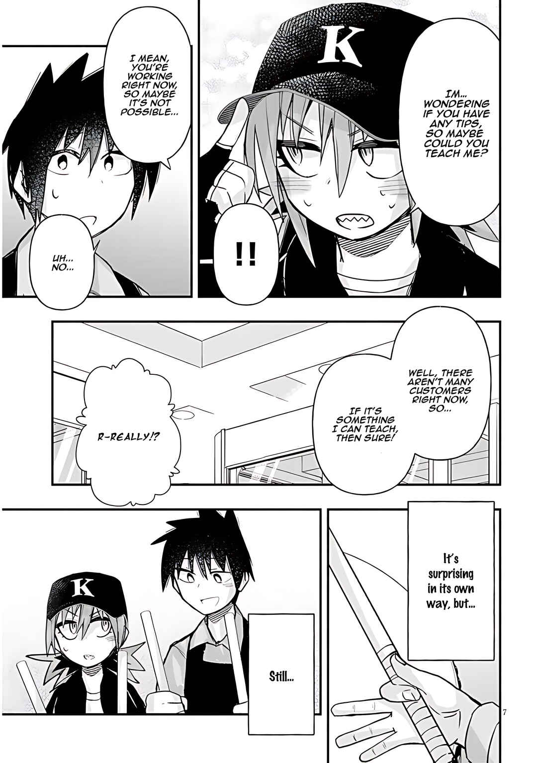 GaCen Shoujo to Ibunka Kouryuu Chapter 58 - Page 8