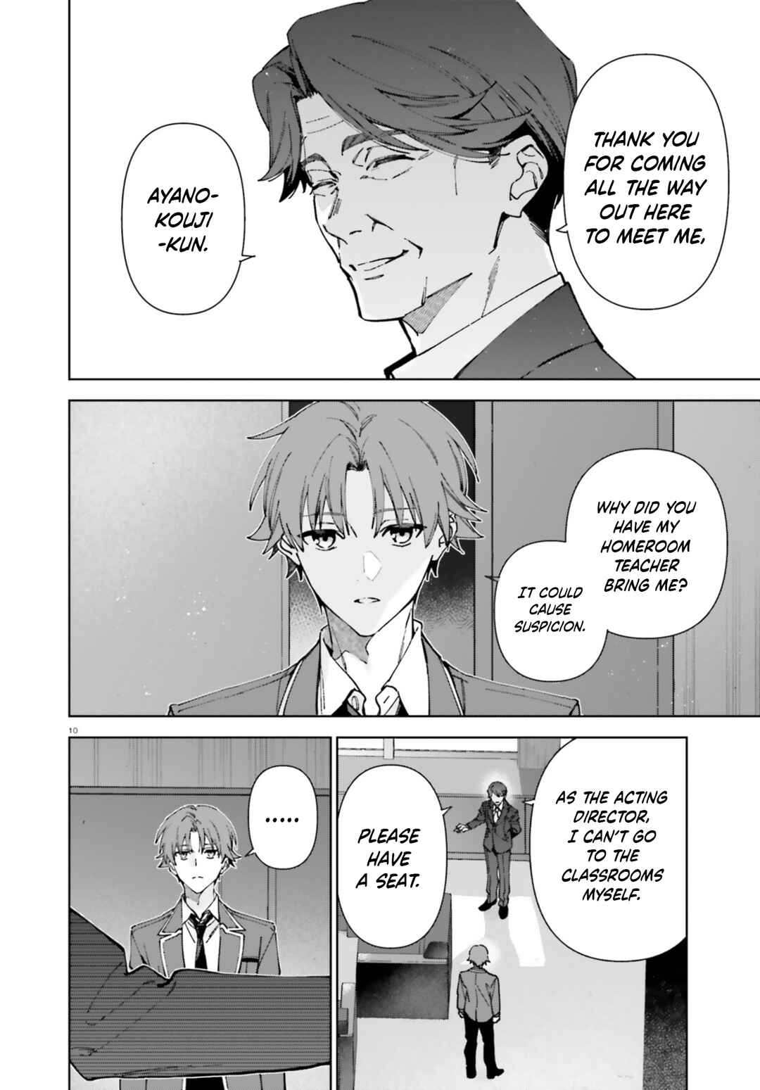 Youkoso Jitsuryoku Shijou Shugi no Kyoushitsu e: 2-nensei-hen Chapter 19 - Page 10