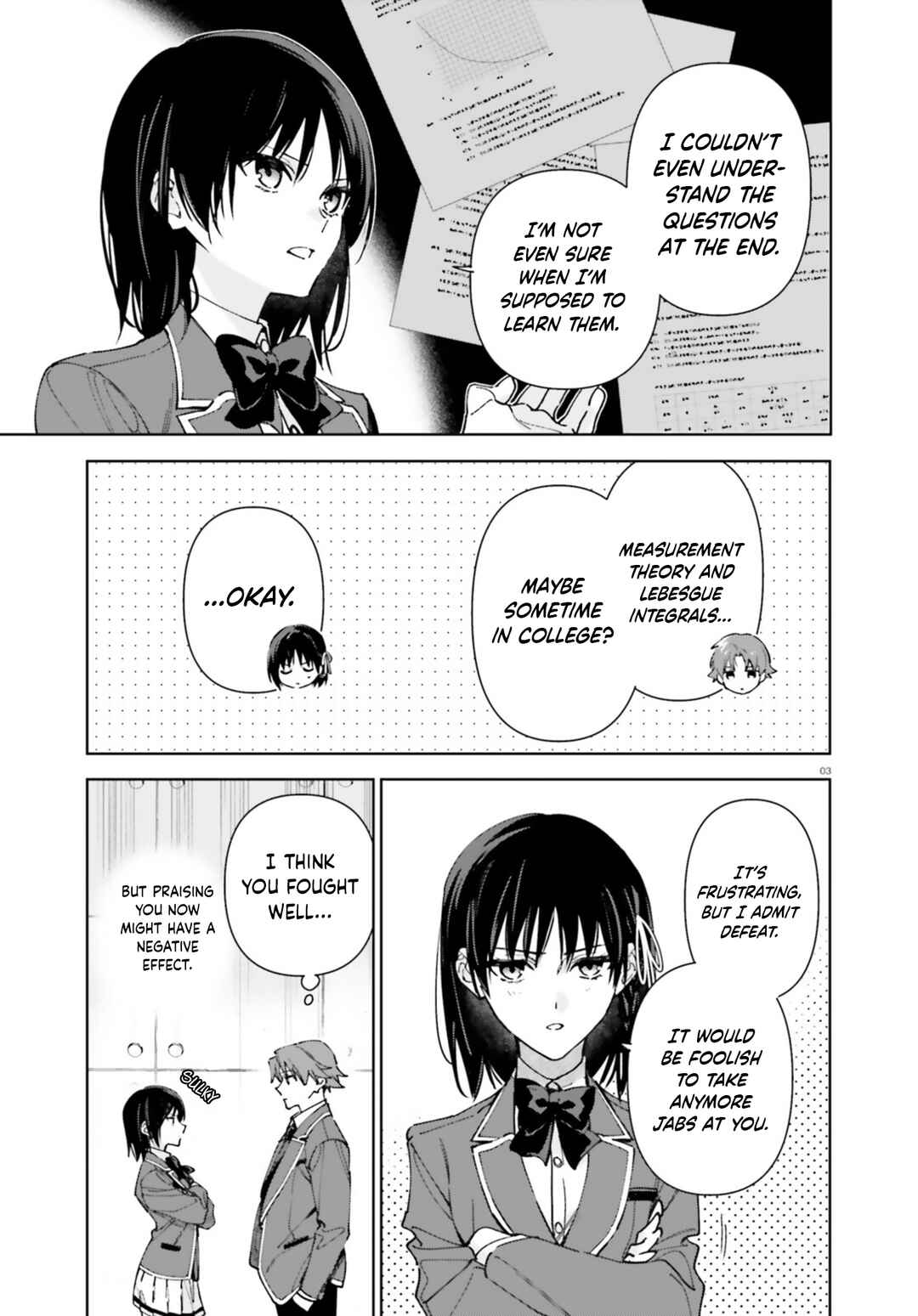 Youkoso Jitsuryoku Shijou Shugi no Kyoushitsu e: 2-nensei-hen Chapter 19 - Page 3